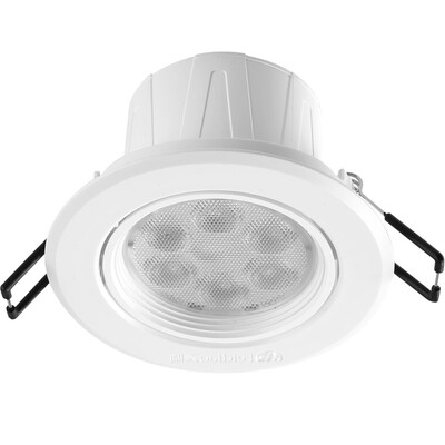 

Feidiao feidiao lighting spotlights led embedded integrated indoor living room TV backdrop ceiling light 5W warm yellow