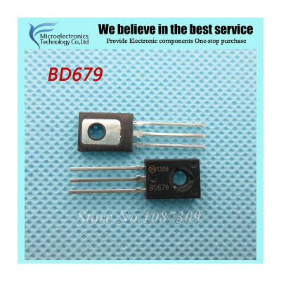 

100PCS free shipping BD679 BD680 BD681 BD682 TO-126 4A 100V Darlington transistor 4Values*25pcs=100pcs new original