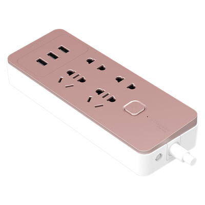 

Ши Наайд Electric (Schneider Electric) предназначен ч новой национального стандарта гнезда-3 USB3.1A 1,8 метров монтажной платы полосы сопротивления пластина NSW1040U_PW белого порошок +