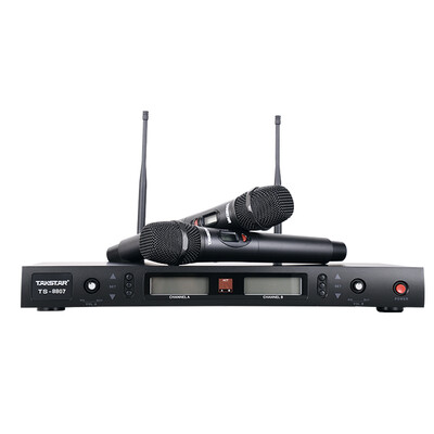 

Victory TAKSTAR Wireless Microphone One-to-Two-Family KTV U-Band FM Microphone Performance Wedding Stage Meeting-specific Jingdong Special Edition