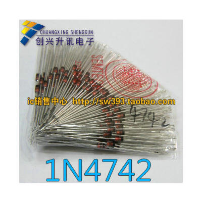 

1N4742 1W 12V10pcs