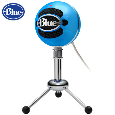 

Blue Snowball Snowball USB Condenser Microphone Three Pickup Mode Plug&Play Computer K Song YY Game Song Recording Voice Fluorescence Blue