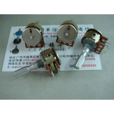 

Potentiometer dp 16 type double potentiometer B50K [ with midpoint ]-25MM