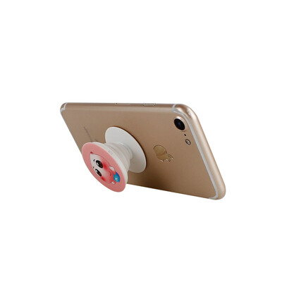 

Mocos mokis emotions lovely personality personalized mobile phone bracket finger ring buckle bracket mobile phone flat universal balloon bracket can be customized - cute