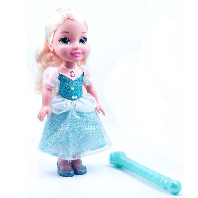 

Disney Princess series girl had children and children's toys Barbie dolls with music glow doll doll model Cinderella's magic stick 99550