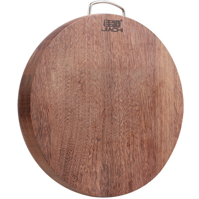 

Jia Chi chicken wing wood chopping board 3 cm thick chop plate circular wood cutting board household chopping board JC-JM33 Φ33cm × 3cm