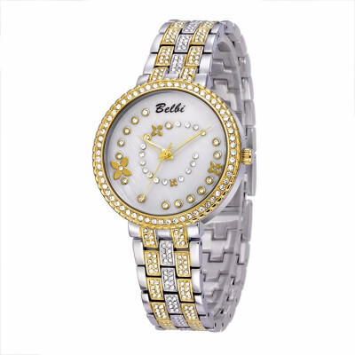 

Relojes mujer 2016 BELBI Brand Watches For Women Luxury Gold Women Watches Quartz -watch Waterproof Wristwatch Relogio feminino