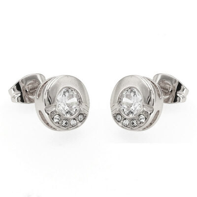 

Yoursfs @ Sparkling 18K позолоченные круглые формы Zircon Stud Earring