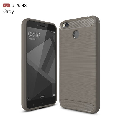

GANGXUN Xiaomi Redmi 4X Чехол для Anti-Slippery с защитой от царапин Легкая мягкая задняя крышка из кремния для Xiaomi Redmi 4 201