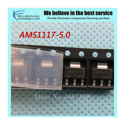 

200pcs free shipping AMS1117-5.0 AMS1117 5.0V 1A SOT-223 Voltage Regulato new original