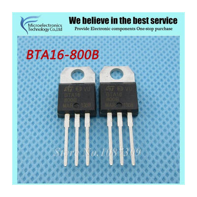 

5pcs free shipping BTA16-800B BTA16-800 BTA16 Triacs 16 Amp 800 Volt TO-220 new original