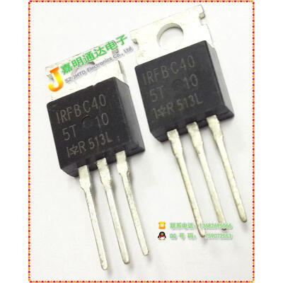 

Free shipping 10pcs/lot IRFBC40 BC40 N-channel FET TO-220 new original