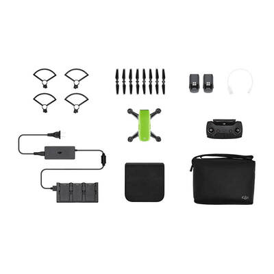 

DJI handheld intelligent unmanned aerial vehicle suit green high-definition aerial self-timer
