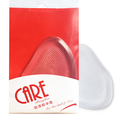 

ST CARARE STCARE non-slip first half pad gel half palm pad high heel insoles transparent palm rest a pair