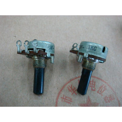 

16 single joint potentiometer shaft length 20MM half C1K
