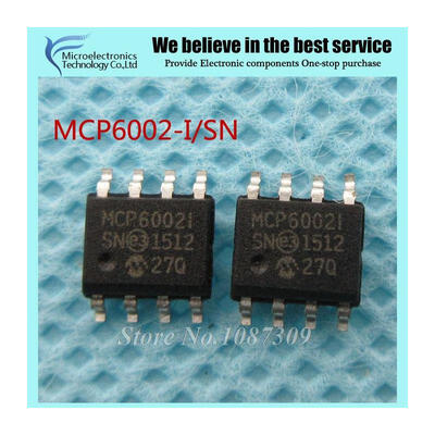 

50pcs free shipping MCP6002-ISN MCP6002-I MCP6002I MCP6002 SOP-8 Operational Amplifiers - Op Amps Dual 18V 1MHz new original