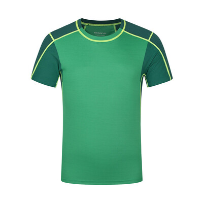 

Antarctic Nanjiren outdoor couples short-sleeved T-shirt round neck solid color quick-drying T-shirt bottoming shirt NRT7H80423 fruit green L