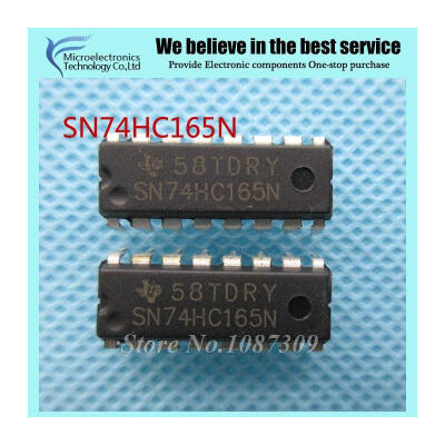 

10pcs free shipping SN74HC165N 74HC165N SN74HC165 DIP-16 Logic Gates QUAD 2-INPUT AND GATE new original