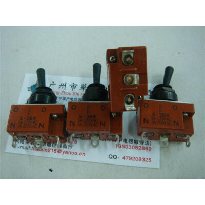 

Toggle switch -3BW 5A125VAC 3A250VAC switch