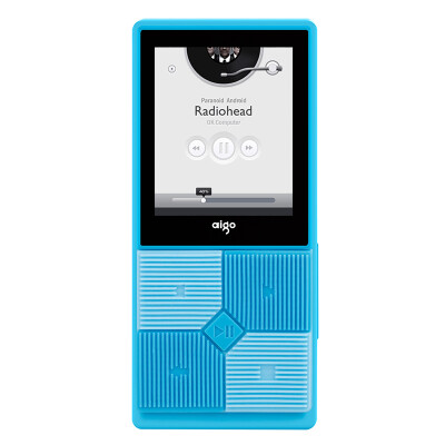 

Patriot (aigo) mp3 player MP3-206 mini lossless high quality running sports music mp3 player with screen blue