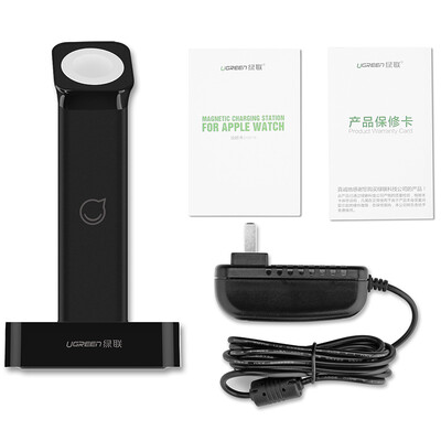 

Green Alliance MFi certification iwatch2 Apple watch charger apple watch1 on behalf of the desktop desktop intelligent magnetic charging base data cable mobile phone stand bracket 30494