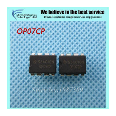 

20pcs free shipping OP07CP OP07 OP07C DIP-8 Operational Amplifiers - Op Amps Low Offset Voltage new original