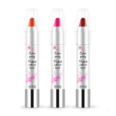 

Mont Blanc monplay sweet&shiny lipstick pencil fashion trend of three promotions 28g 3 07 is orange 10 rose purple 11 retro red