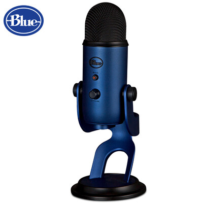 

Blue Yeti снег странный USB профессиональный конденсатор микрофон мобильный телефон игра прямой эфир певец поющий микрофон микрофон универсальный K пение это конференция запись полночь синий