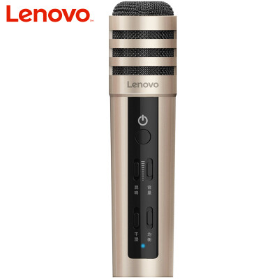 

Lenovo Lenovo UM10C Live Music Mike Music Accompaniment Apple Android Mobile Network Webcast K song Bike special microphone rose gold