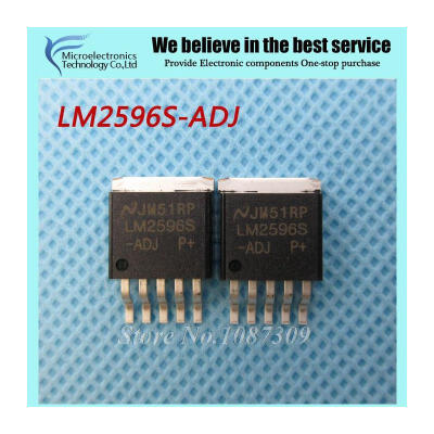 

10pcs free shipping LM2596S-ADJ LM2596 LM2596S Voltage Regulators - Switng Regulators 150 KHZ 3A EP-DOWN VLTG REG TO-263-5