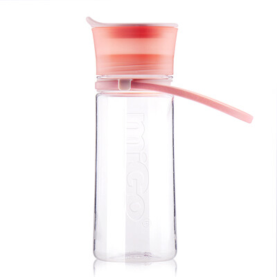 

Jingdong Supermarket MIGO plastic water cup 037L storage portable leak-proof student sports cup lemon hand cup