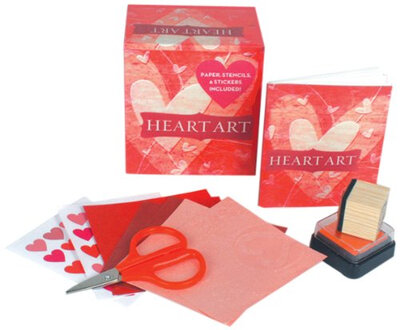 

Heart Art Paper Stencils Stamp&More