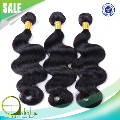 

Deal Soft And Smooth Peruvian Virgin Hair Bundles Body Wave Human Hair 100GPCS