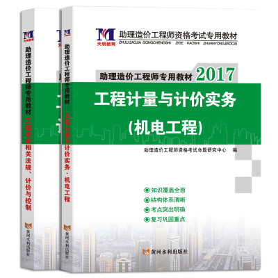 

助理造价工程师2017考试教材 机电工程专业（套装共2册）