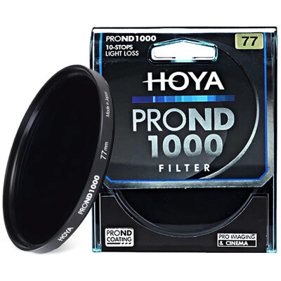 

HOYA ND1000 uv mirror reduction light filter 77mm PRO ND dimmer