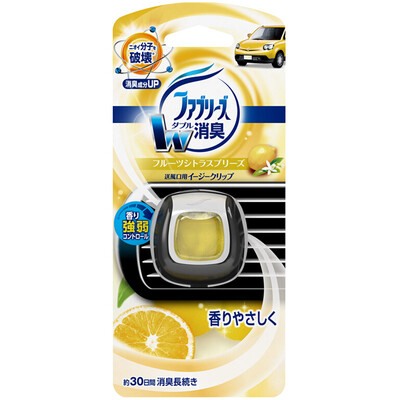 

Japan hot sale Febreze wind times clear car perfume refreshing citrus 2ML air freshener car car interior air outlet perfume