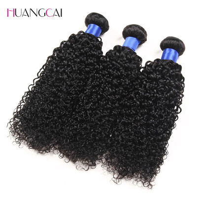 

Kinky Curly Virgin Hair 3 Pcs Natural Black Human Hair Extension Brazilian Curly Virgin Hair Grade 7A Brazilian Kinky Curly Hair