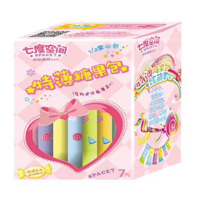 

Seven Space (SPACE7) girl series of thin candy bag sanitary napkins 245mm * 7 tablets