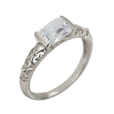 

Yoursfs@ Fashion AAA Luxury CZ Stone Ring for Women Square Zircon Rings Gold Plating