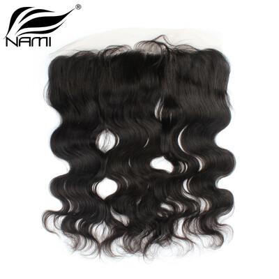 

Nami Hair Product Brazilian Virgin Remy Hair Body Wave 13X4 Lace Frontal Closure Ear to Ear With Baby Hair 10"-20" Free Shippin