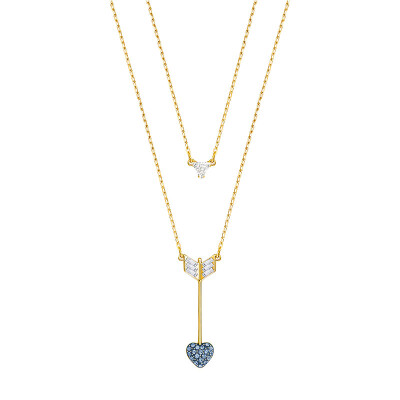 

SWAROVSKI SWAROVSKI arrow of love God two - in - one clavicle chain necklace 5265723