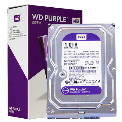 

Western Digital (WD) Фиолетовый диск мониторинга 64M жесткий диск 1TB SATA6Gb / с (WD10EJRX)