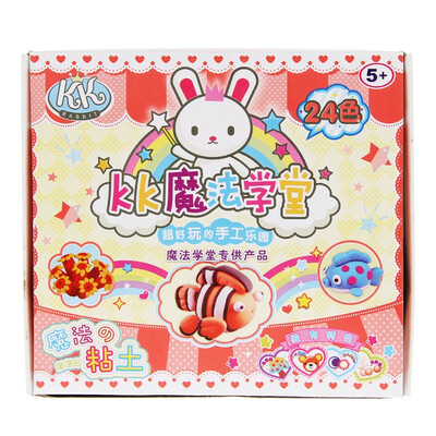 

ZHIGAO KKRABBIT Волшебная школа Волшебная глина 12 цветов kk-1001