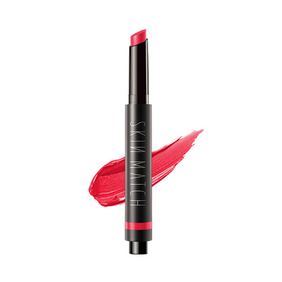 

(SKINMATCH) Smooth Silky Touch Lipstick 1.8g (chopped male grapefruit) (push-style design lipstick lasting no fade does not stick cup moisturizing waterproof lip)