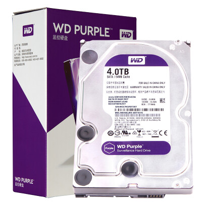 

Western Digital WD Purple Plate 4TB SATA6Gb s 64M Monitoring Hard Drive WD40EJRX