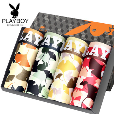 

Playboy 5260B Mem's Boxer Shorts (4pcs)