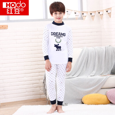 

Red beans children&39s cotton underwear suit men&39s large children autumn&winter high-necked cartoon printing 100 cotton Qiu Qiuqiu children&39s cotton sweater HD8086G pink 110