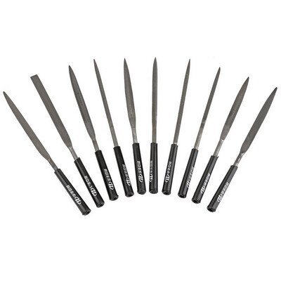 

Huafeng Jarrow HF-6121105 10 pieces of file set diamond plastic filing file assorted rasp