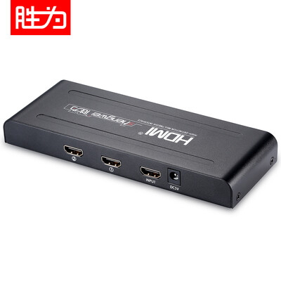 

Шэн (Shengwei) HP-804 HDMI диспенсер всасываемого 4 в четыре HD 1080p цифровой делитель / разветвитель 4