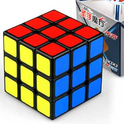 

Sheng Shou Legend Magic Cube for Thrid-order Competition Developmental&DecompressionToys 3x3x3 Black